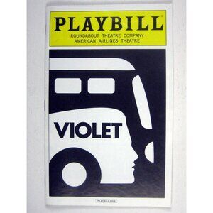 Violet Playbill 2014 Sutton Foster Colin Donald Alexander Gemignani